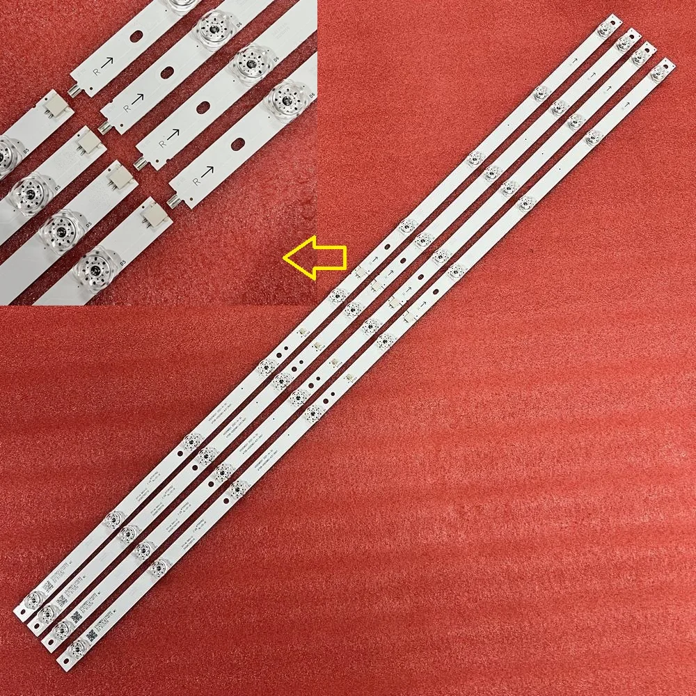 Tira de LED para Daewoo DAW50UR U50A870BKS 50DU1000U SL5020V12 50D100U Onn 50d1bu-fatsc 100012585 KG50D09-ZC26AG-01 303KG500001