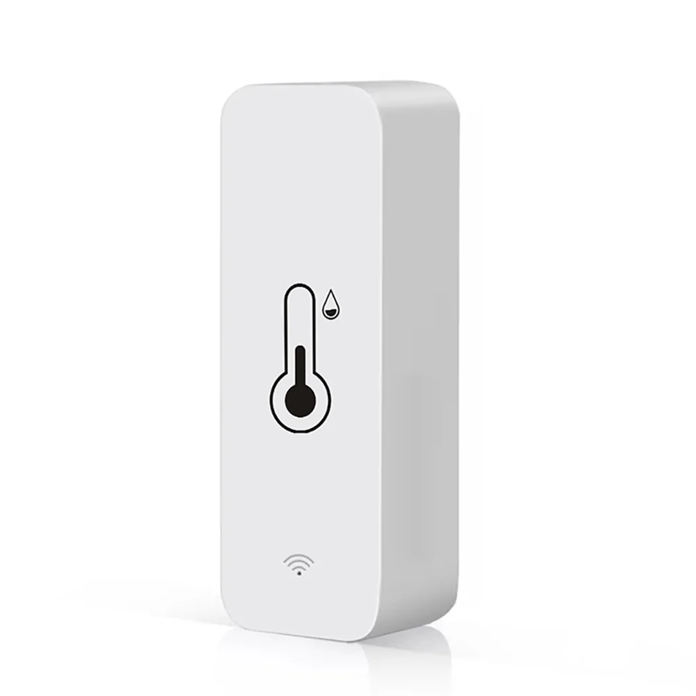 Tuya wifi temperatur feuchtigkeit sensor smart life remote monitor für smart home arbeit mit alexa google assistent
