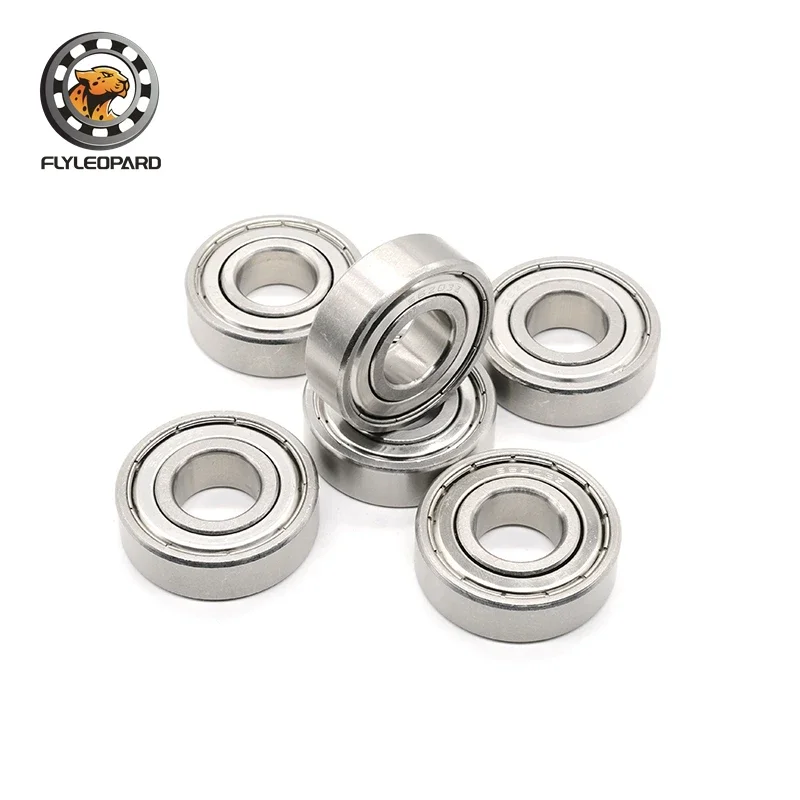 S6203ZZ Bearing 17*40*12 mm ABEC-7 ( 2 PCS ) For Motorcycles Engine Crankshaft S6203 ZZ Ball Bearings