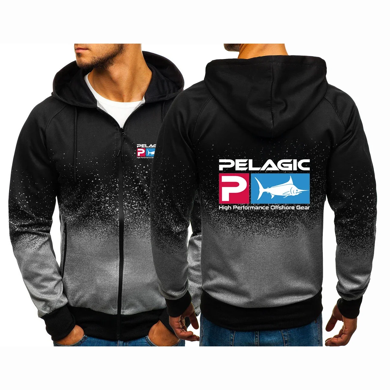 

Новая мужская куртка Pelagic с принтом логотипа летчика и дрона для рыбалки, повседневный свитшот в стиле Харадзюку, толстовка на молнии, верхняя одежда