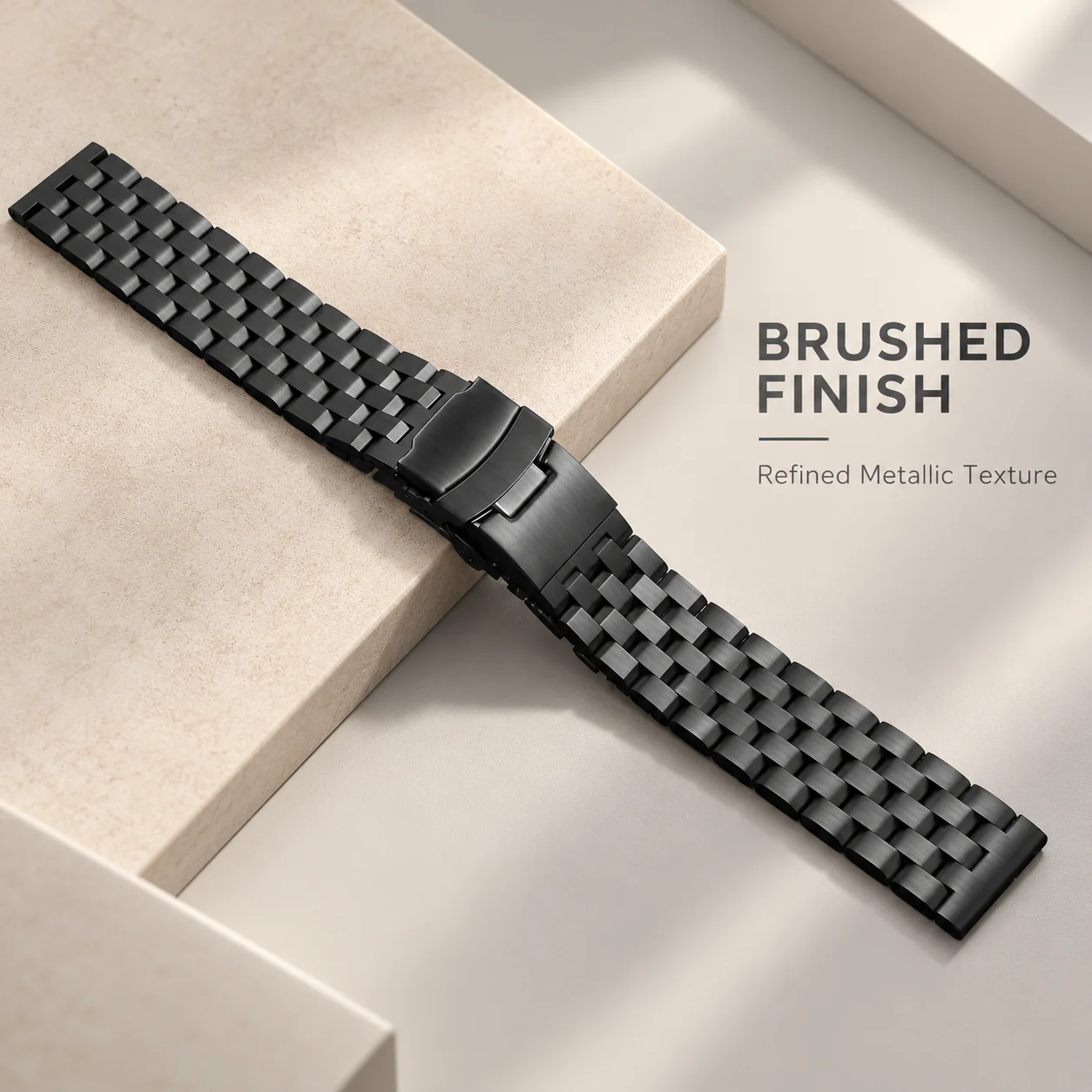 High Quality Full Solid Stainless Steel 18mm 20mm 22mm 24mm 26mm Watch Band Flat Interface Bracelet with Tool Watchband Metal