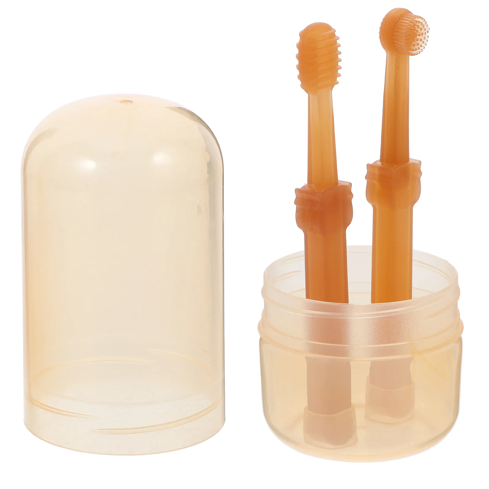 

1Set Pet Toothbrush Set Silicone Toothbrush Soft Bristles for Cats Dogs Puppy Small Dog Oral Care Kit Cat Tooth Brushing Kit