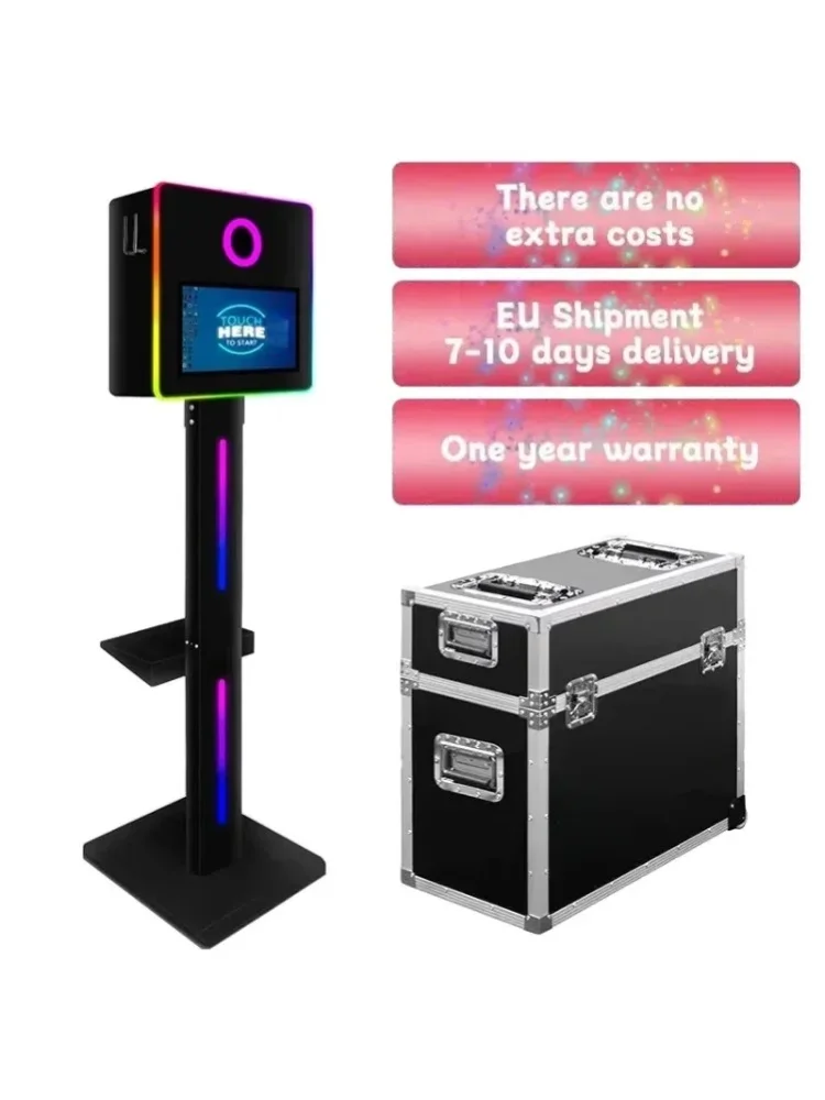 2026 Neu 15,6 Zoll Touchscreen DSLR Fotoautomat Selfie-Kamera Fotobox Tragbar für Hochzeiten und Events