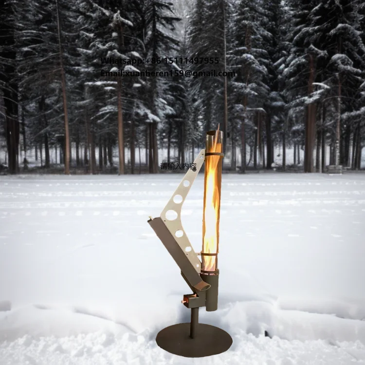 Outdoor Portable New Energy Biomass Pellet Stove Burner Patio Heaters Wood Pellet Stove