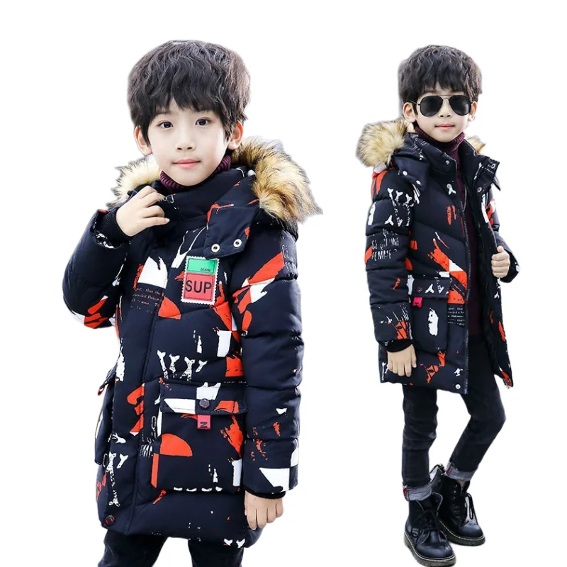 Ragazzi cappotto giacca capispalla in cotone frangivento 2023 Jean addensare velluto inverno caldo scuola Sport abbigliamento per bambini