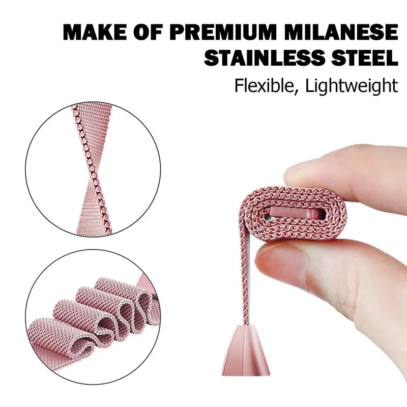 สายคล้องโลหะ Fitbit Charge 5 Charge 6 สายรัดข้อมือสร้อยข้อมือ Milanese สําหรับ Smart Fitbit charge6 5 เปลี่ยน Wacthband อุปกรณ์เสริม