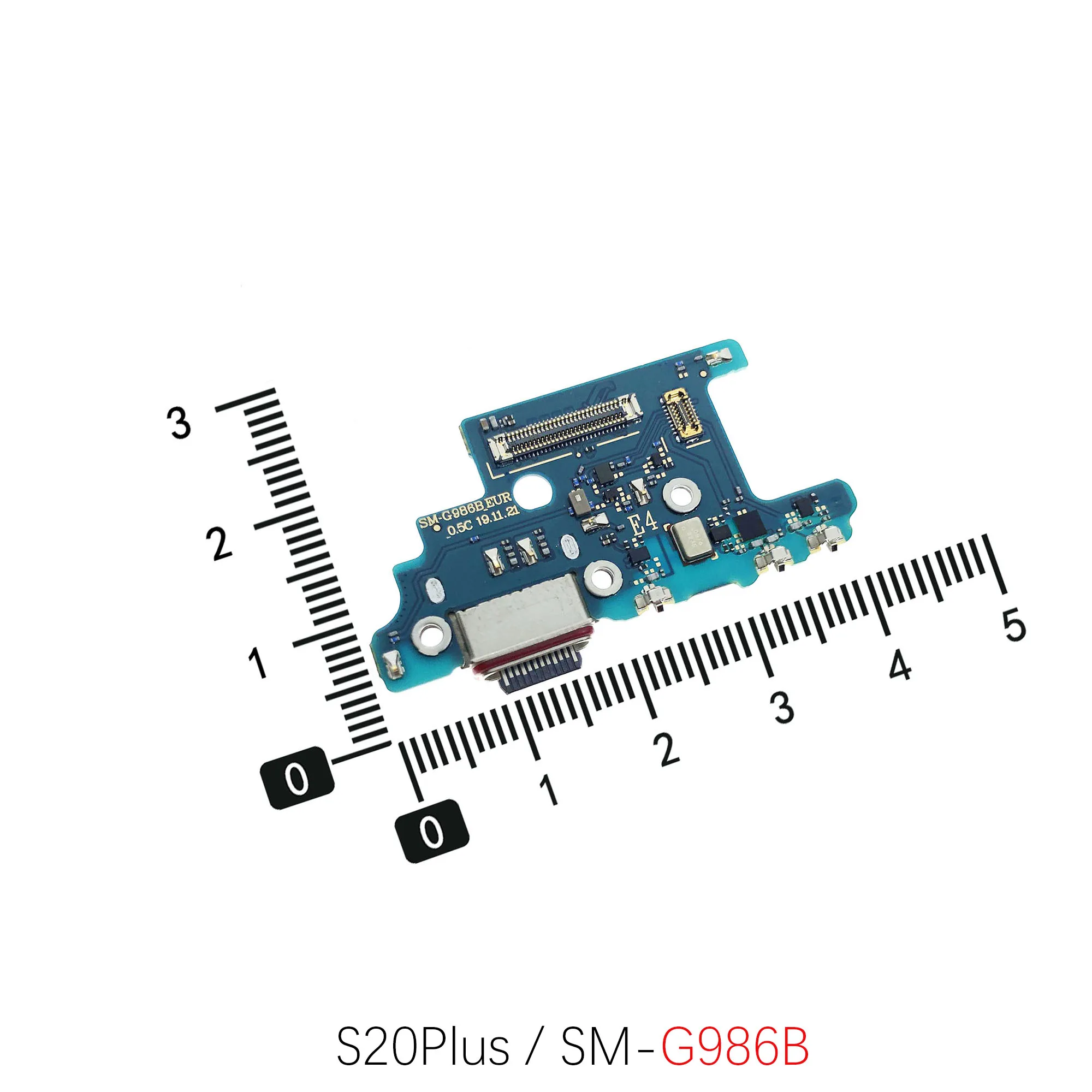 충전 커넥터 보드 도크 충전기 플렉스 케이블, 삼성 갤럭시 S10 5G G977B S10Lite G770 S20 G981B S20FE G781 S20Plus G986B