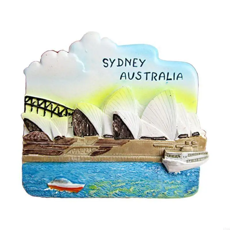 Fridge Magnets Refrigerator Sticker Worldwide Tower Tourist Gift