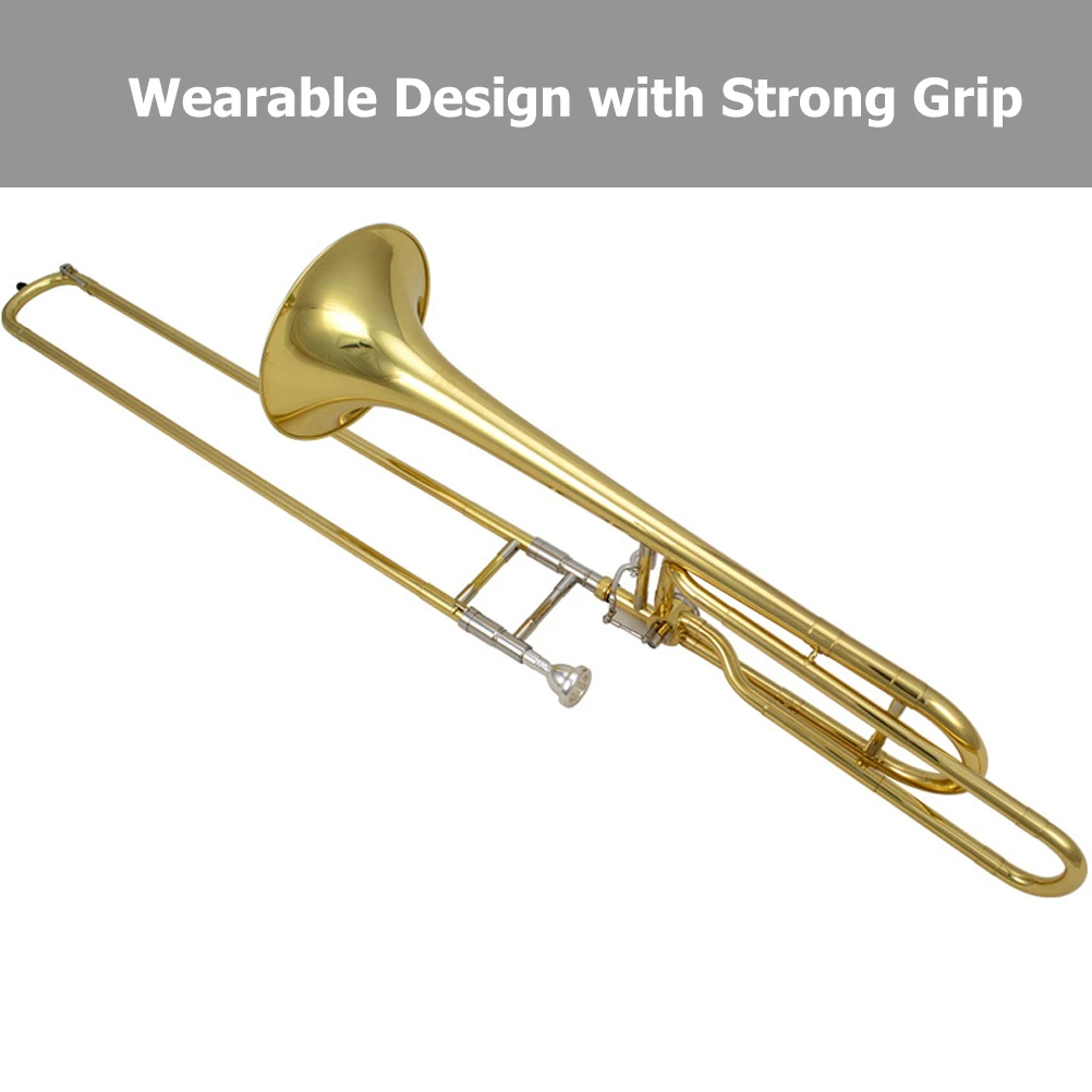 

5pcs Water Release Key Set For Trombone Slip-On Rubber Covers Soft Cushion Valve Noise Reduction Repair Kit Trumpet Supplies