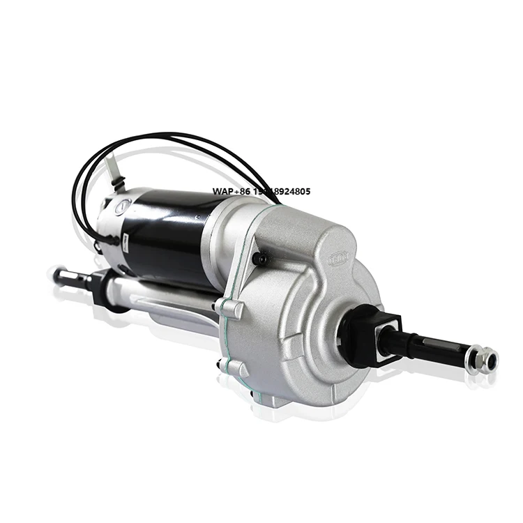Industrial Sweepers Transaxle Motor 24V 800W 255rpm 139Nm Electric Brushed DC Drive Axle Motor