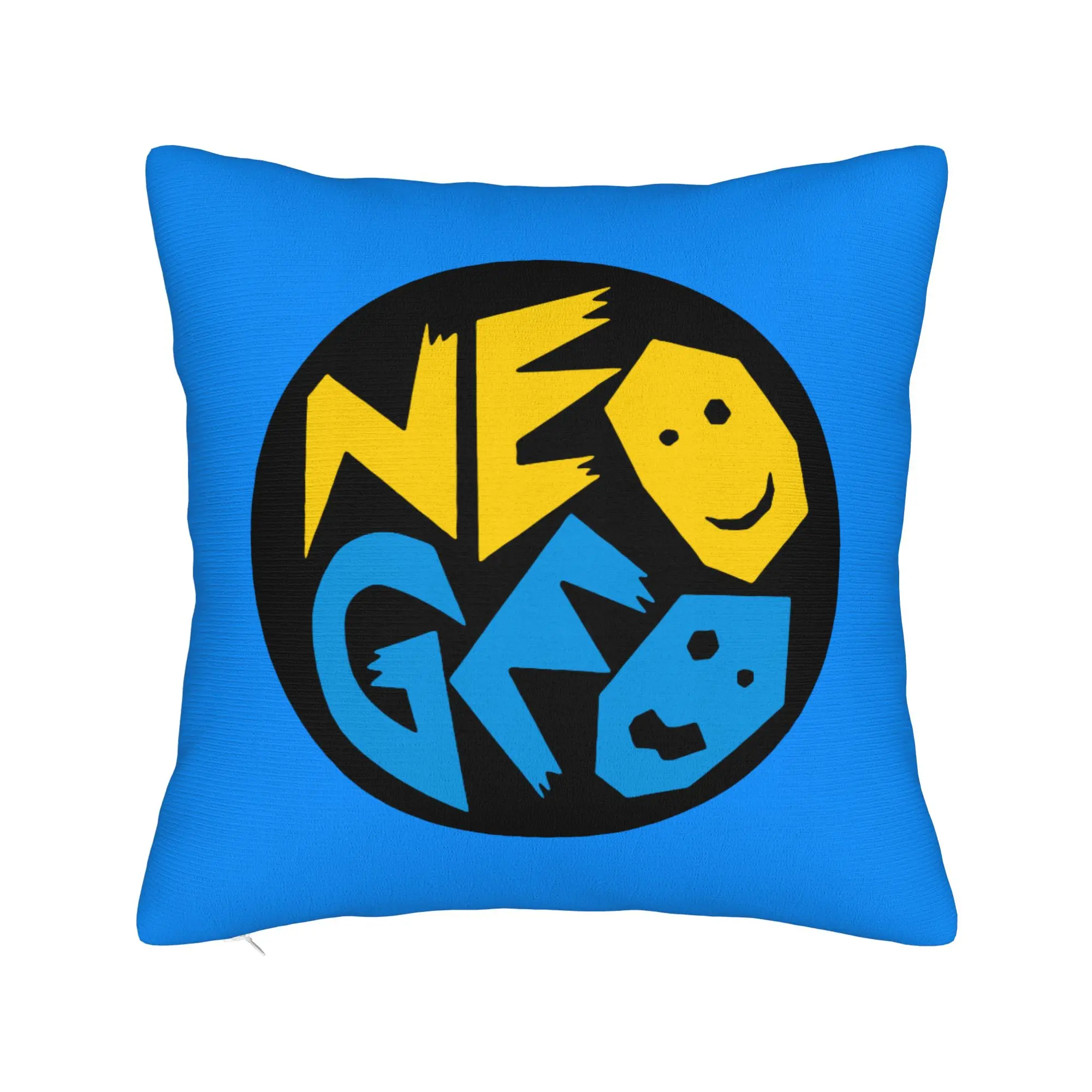Funda de almohada Neo Geo Arcade, funda de cojín de poliéster estampada, funda de almohada de regalo, funda de almohada con cremallera para el hogar, 18''
