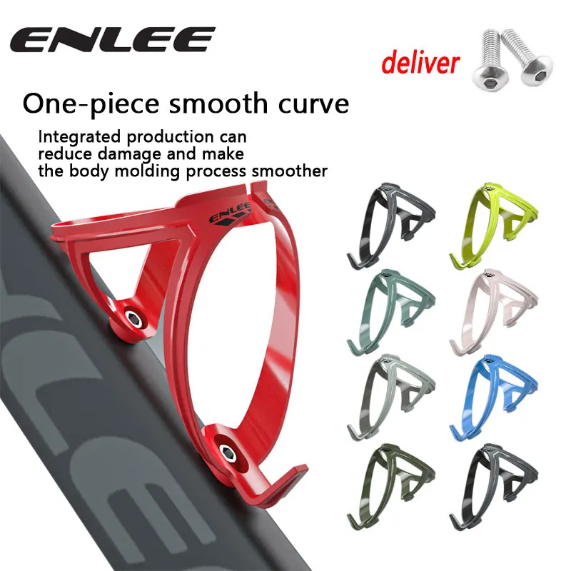 ENLEE Bike Water Bottle Cages Road Bike Bottle Holder Ultra Light Bicycle Water Bottle Holder Outdoor Cycling Fixed Frame