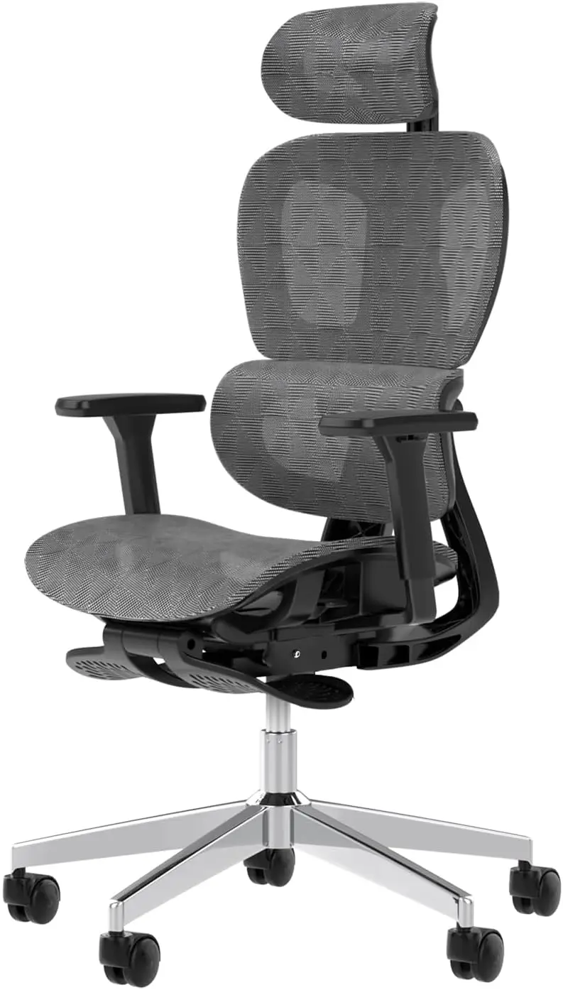 

Ergonomic Mesh Office Chair with 3D Adjustable Armrest,High Back Computer Desk Chair Home Gaming Chair,Dark Grey