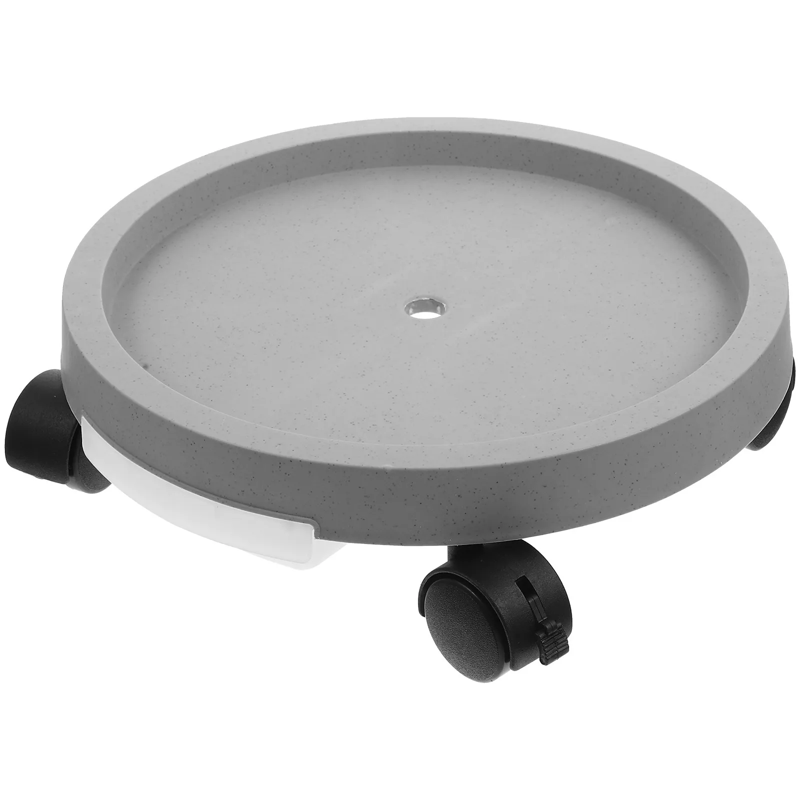 Premium PP Potted Plant Tray Flowerpot Bottom Tray with Wheels for Indoor Outdoor Use Water Soil Spill Protection Movable