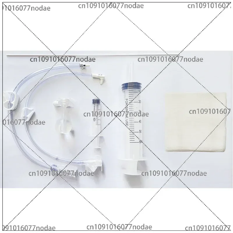 Low profile Button Type Gastrostomy tube Kit for replacement gastrostomy tube