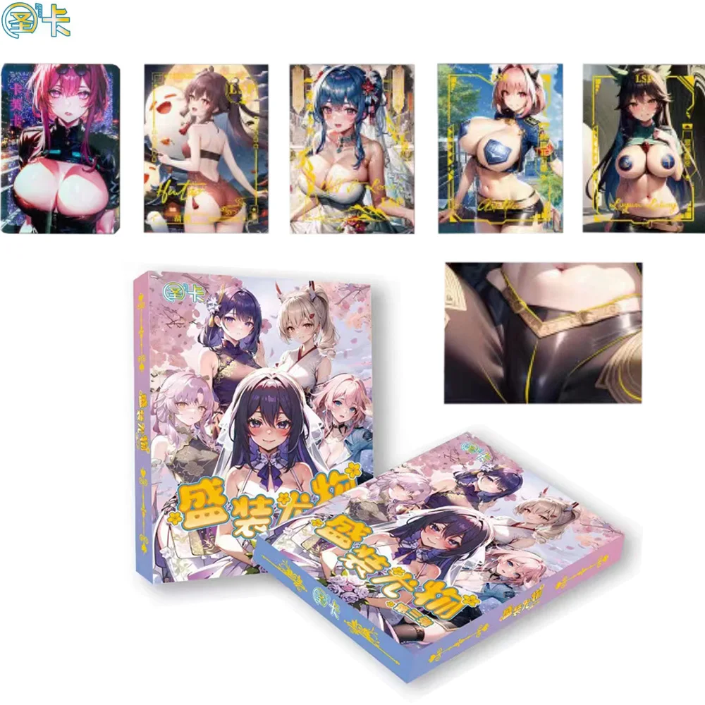 New Goddess Story Cards Collection Anime Character Anime Girls costume da bagno Bikini Feast Booster Box regalo Hobby