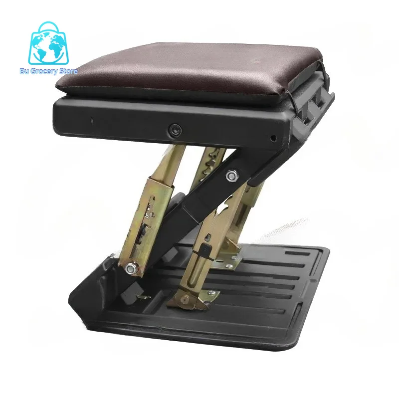 Car Seat Leg Support Extension Pad | Rear Foot Pedal & Rest - Comfortable Car Ottoman Foot Support