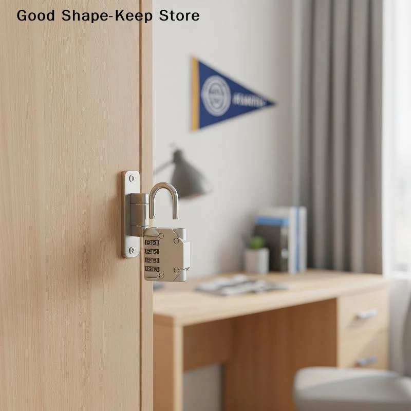 daily4 Digit Padlock for Storage Sheds and Cabinets Waterproof and Reset CombinationDaily products