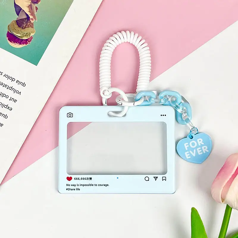 

Cute Transparent Card Cover Bus Metro Card Protective Cover Campus Access Card Transparent Student School Card Protective Cover