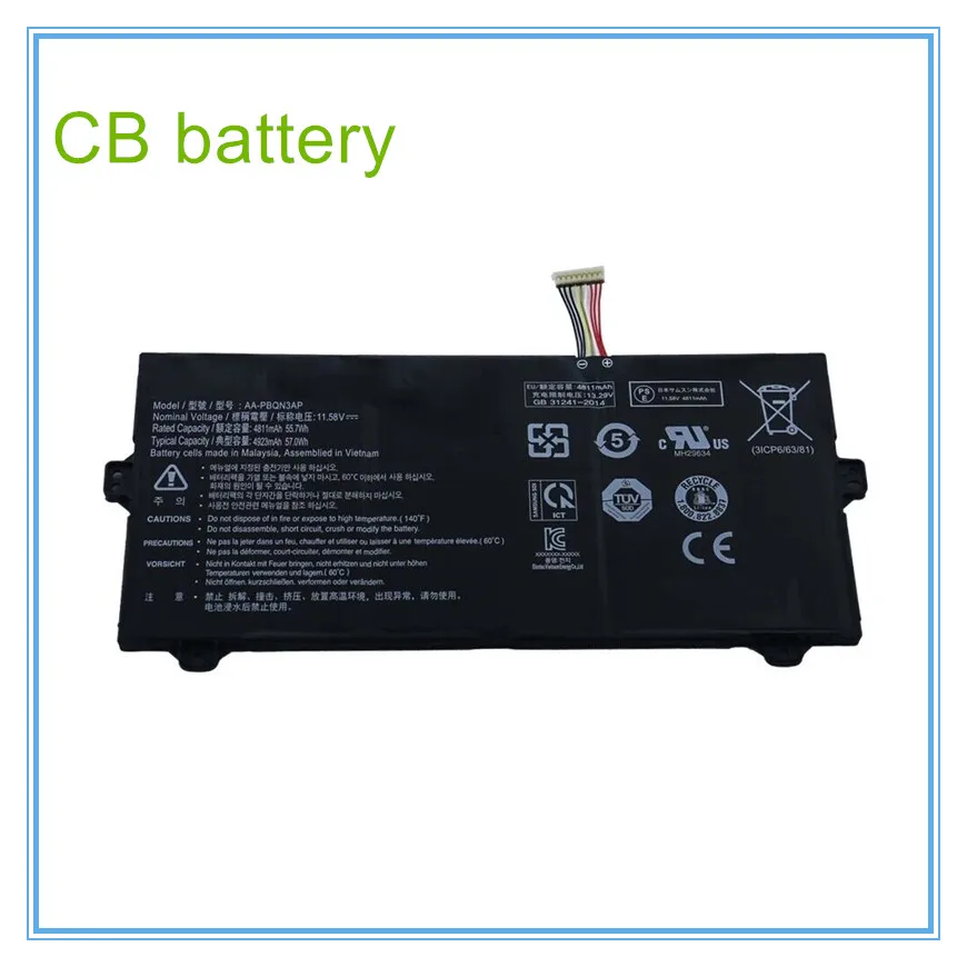 

Laptop Battery AA-PBQN3AP BA43-00396A Compatible With 3ICP6/63/81 11.58V 57Wh 4923mAh