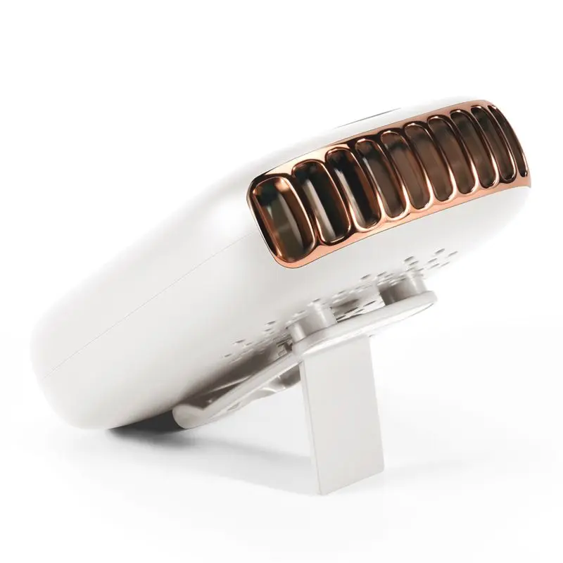 A74E-Fan Mini USB Cooler Rechargeable Ventilador Travel Handheld Silent