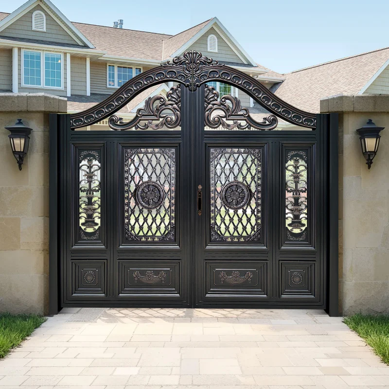 custom.Modern Sliding Aluminium Indian House Fencing Trellis & Garden Access Features