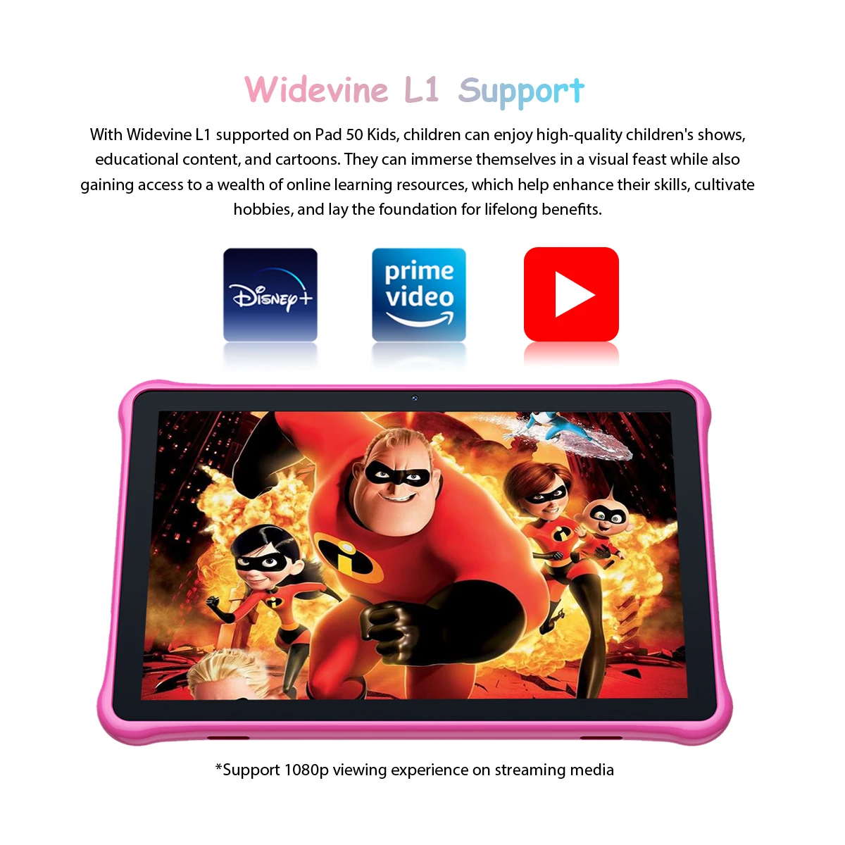 Blackview Oscal Pad 50 kindertablet 10,1 inch 800*1280 HD-scherm 5100 mAh Lange batterijduur A133P CPU Android-tablet