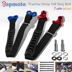 Correa de tracción de rescate CNC para motocicleta, Honda de tracción para Yamaha KTM Kawasaki Suzuki Honda CRF YZ KX EXC SX, Motocross Enduro de carretera