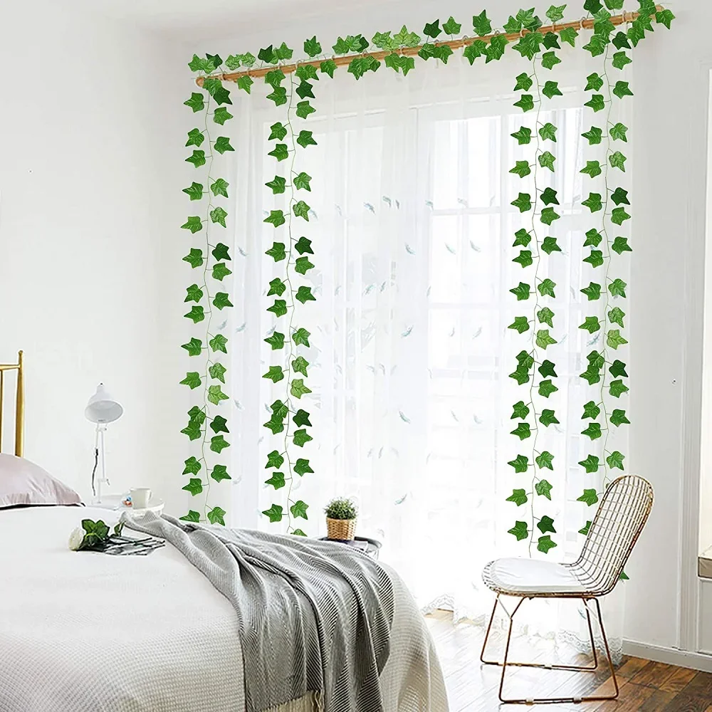 Practical Artificial Creeper Green Leaf Ivy Vine Artificial plants Decor wedding decoration garden home decoration accessories