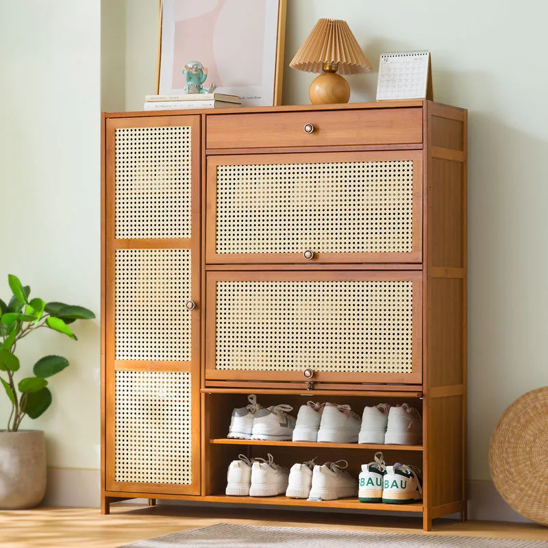 

Shoe cabinet, shoe rack, dust-proof storage cabinet, simple door entry storage artifact in household indoor, large-capacity