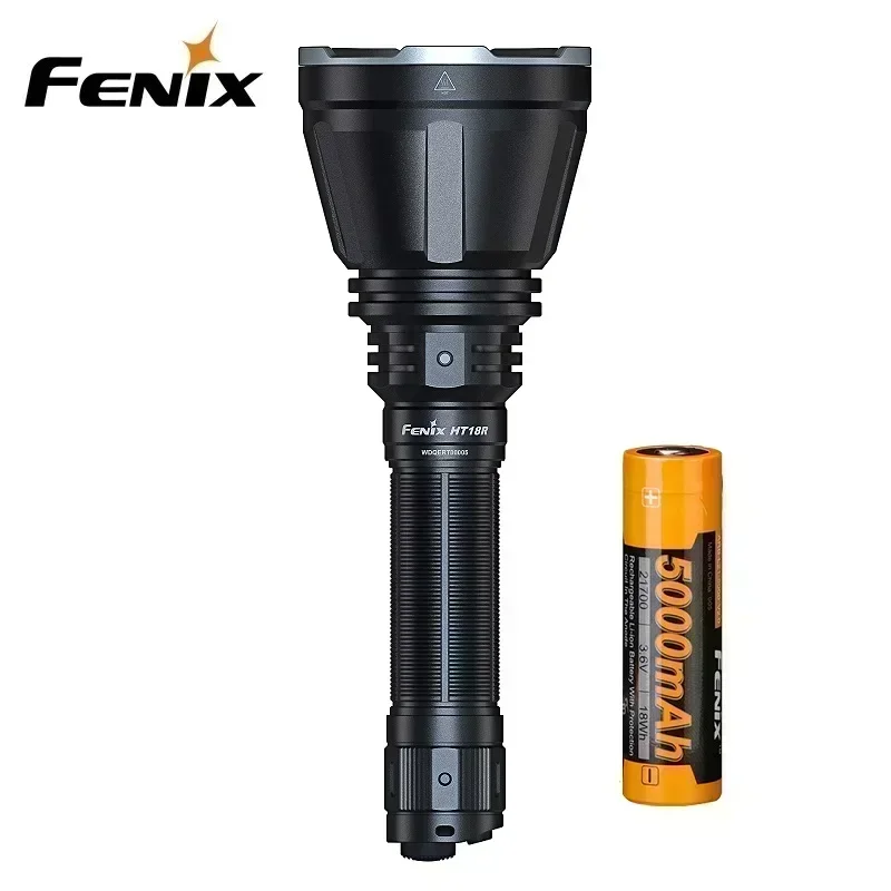 Long Range Hunting Flashlight Fenix HT18R 2800 Lumens  USB Type-C Rechargeable LED Torch included Red and Green Filter