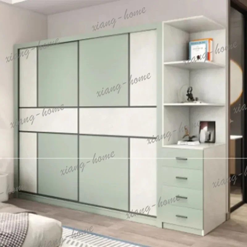 Factory Direct Luxury Nordic Wardrobe Large Queen Size Modern Organizer Living Room Wardrobes Shelves Shelf Armario Para Dormito