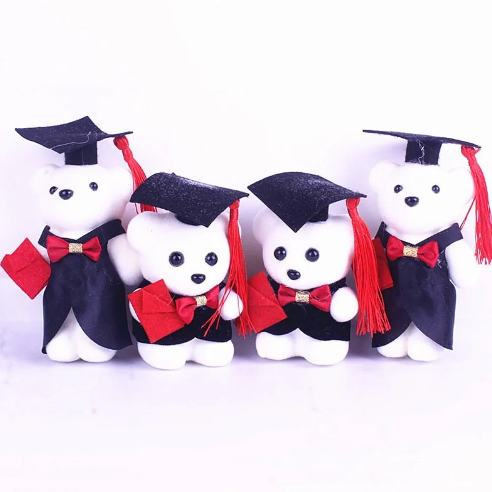 Bukiet Kwiatów Dr. Bear, Bukiet Kwiatów, Dekoracja Stołu, Ozdoba Stołu, Lalka Doktor Niedźwiedź, Materiały DIY, Pluszowa Lalka, Prezent na Ukończenie Szkoły