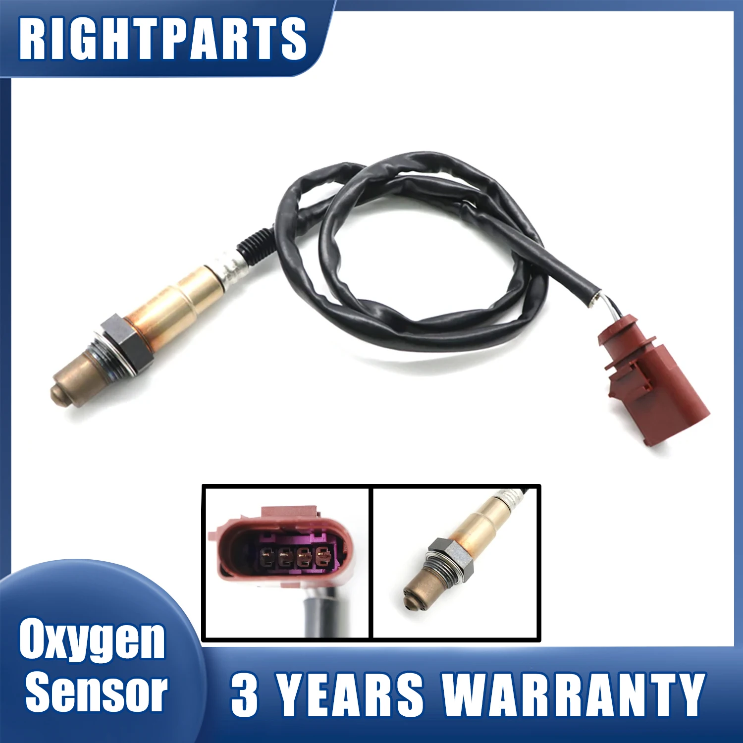 

New Downstream Oxygen O2 Sensor 06J906262C For VW Beetle CC Passat Touareg Eos Golf Jetta 2.5L 2005-2014 A3 A4 TT Quattro R8