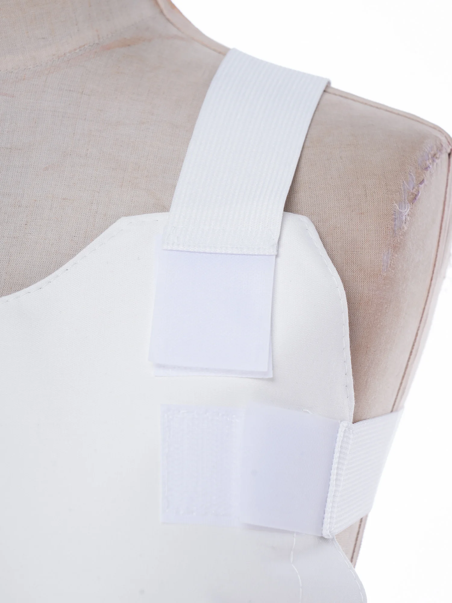 Unisex Adults Post Surgery Chest Support Vest with Adjustable Loop-hook Push UpFastener Padded Chest Compression Wrap Recovery