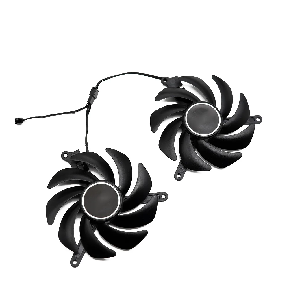 THA9513S2H-PAA07 DC 12V 0.45A 4핀 RTX 4060TI GPU 팬 (Palit RTX 4060 Ti 4070 Super 듀얼 그래픽 카드용) 썸네일 2