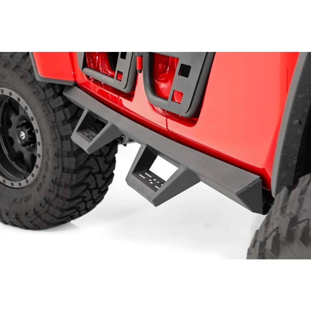 Contoured Drop Steps for Jeep Gladiator JT (2020-2025) - Flush Fit Rails with Side Steps