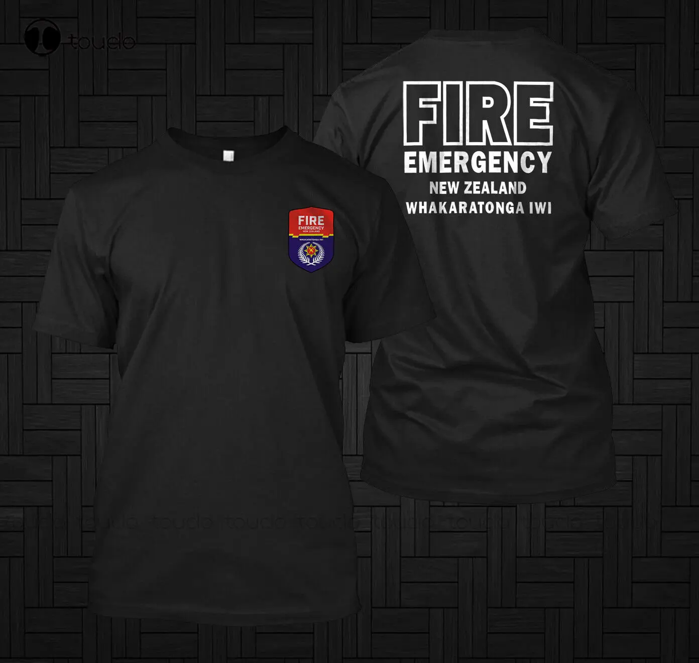Fire Department New Zealand Fire Emergency Firefighter - Custom T-Shirt Tee Green Shirt Custom Gift Xs-5Xl Printed Tee
