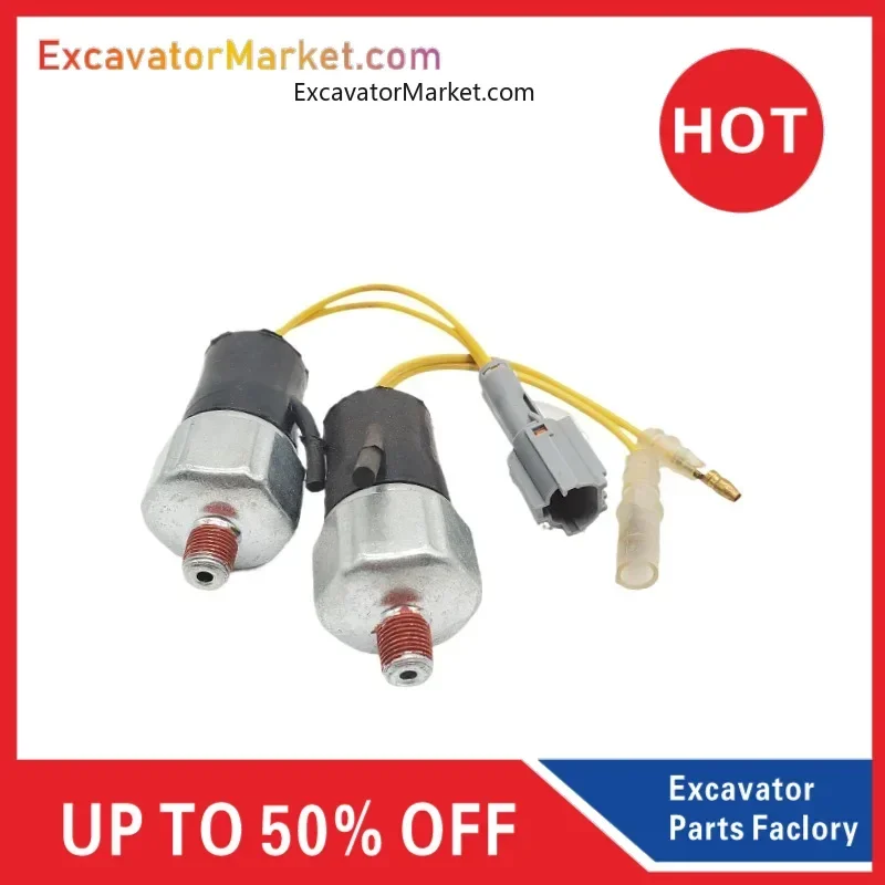 Excavator Parts For ZAX 120 200-5/6 6BG1/6BD1 Isuzu Oil Pressure Sensor Excavator Accessories