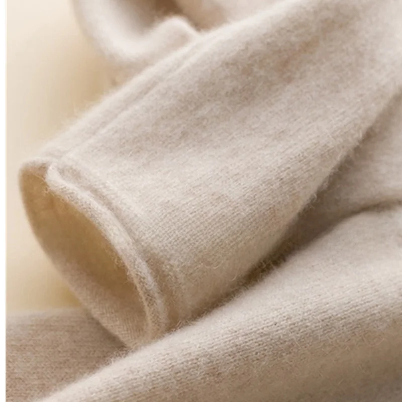 Thiened Fce الصوفية محبوك قاعدة irt المرأة سليم صالح ort Sle كاميرا الملابس الداخلية عالية طوق سترة الحرارية الدافئة #2