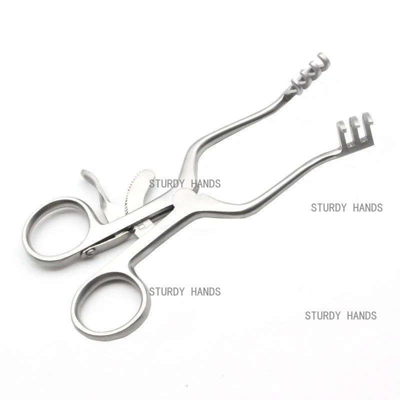 1pc stainless steel orthopedic expander opening forceps automatic hook skin stretcher hardware accessories