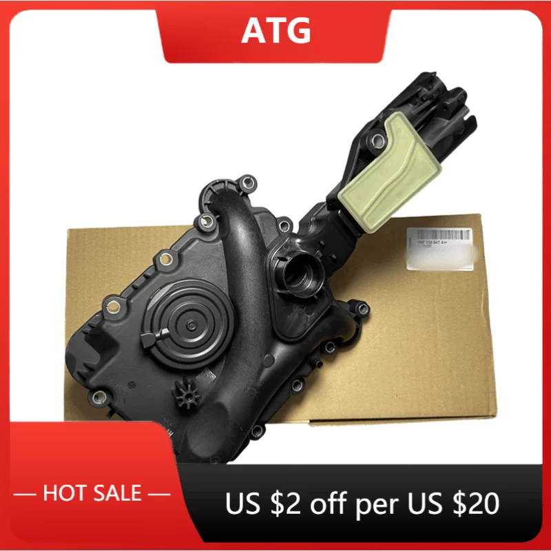 

06E 103 547 AH 06E103547AH AB H S Waste Valve Engine Oil Separator Kit for Audi A4 A5 A6 A7 A8 Q5 Q7 3.0 3.0T 06E 103 547 AH