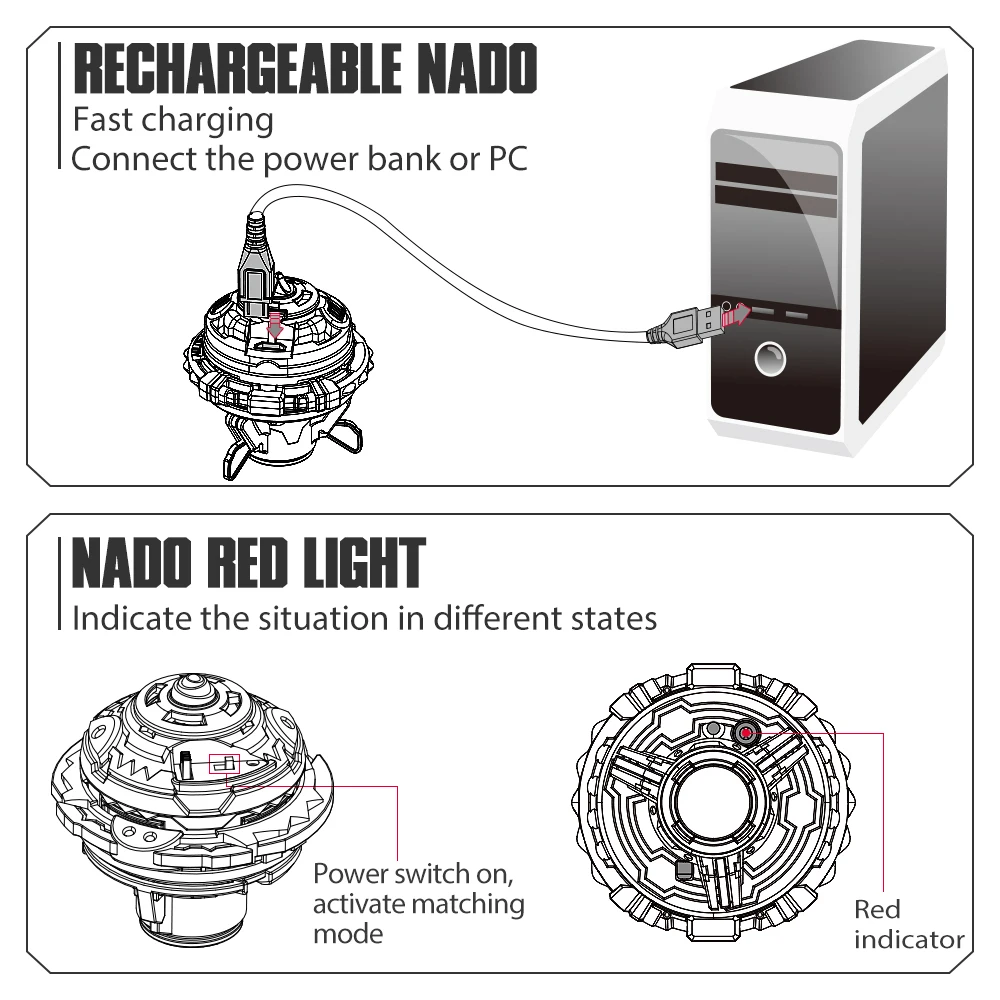 Infinity Nado 3 oryginalny elektroniczny niedźwiedź bokserski kontroler na podczerwień z metalowym pierścieniem bączek zabawka Anime dla dzieci