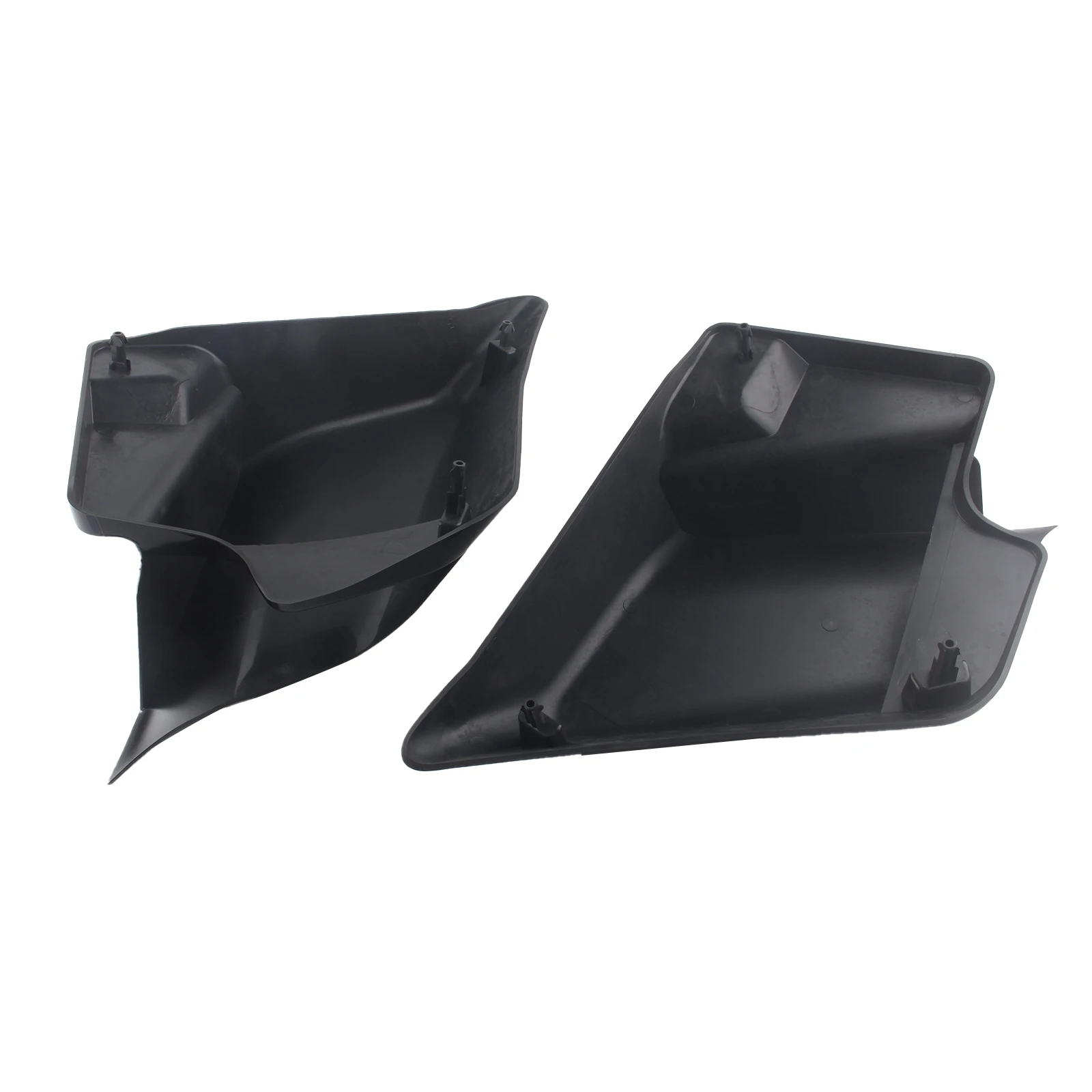 For 2009-2013 Touring Models Road King Road Glide Street 1 Pair Motorcycle Stretched Extended Side Cover Panel Gloss