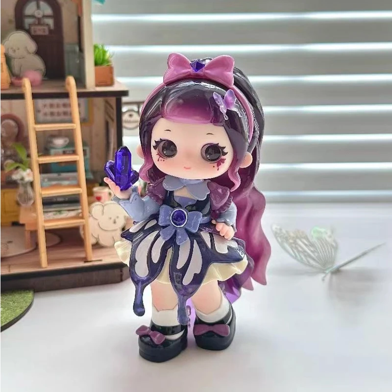 حقيقي Youli خمسة جيل صندوق أعمى المبهر حجر نحت سلسلة لطيف فتاة العصرية لعبة دمية الشكل هدية تأكيد بولي كلوريد الفينيل