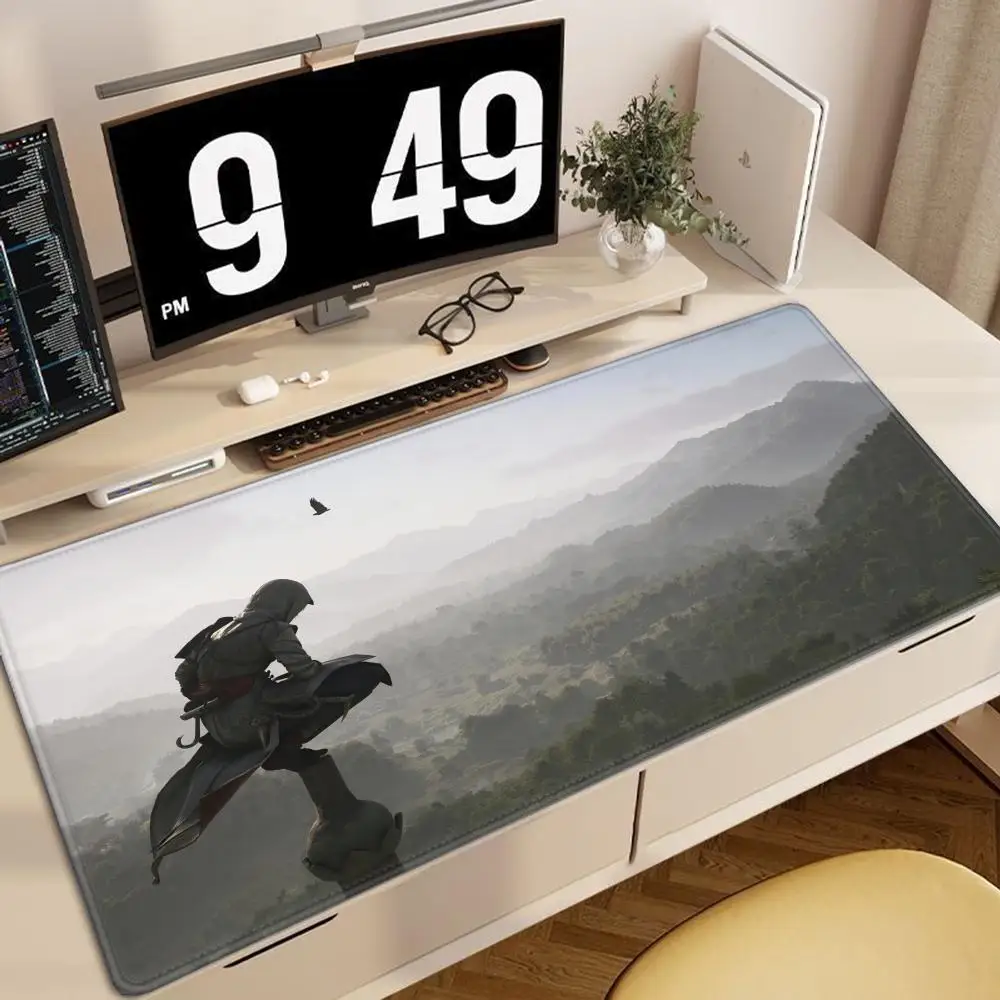 

Assassins Creed Non Slip PC Large Gaming Mousepad Accessory Gamer Mouse Pad Size For E-sports Keyboards Mat Boyfriend Gift