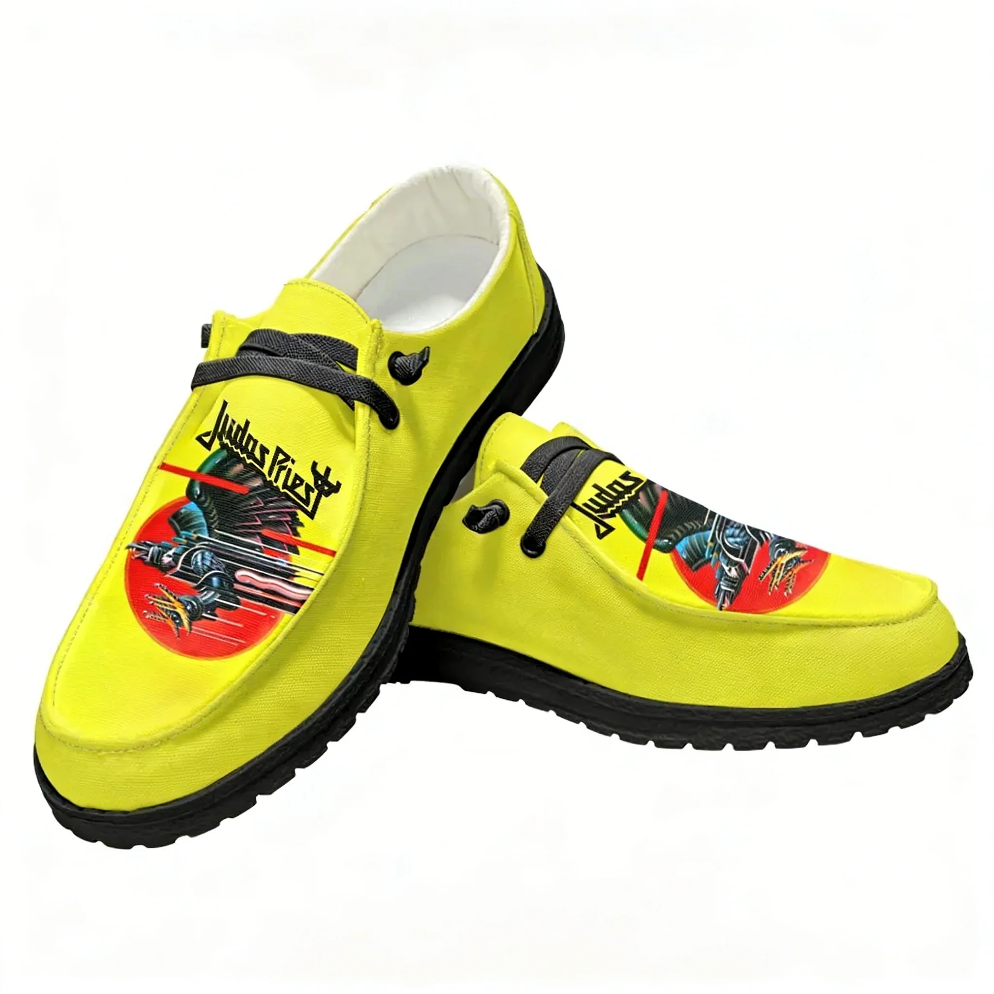 Judas Priest Casual Shoes Heav - Sewing Custom ulasan dan harga