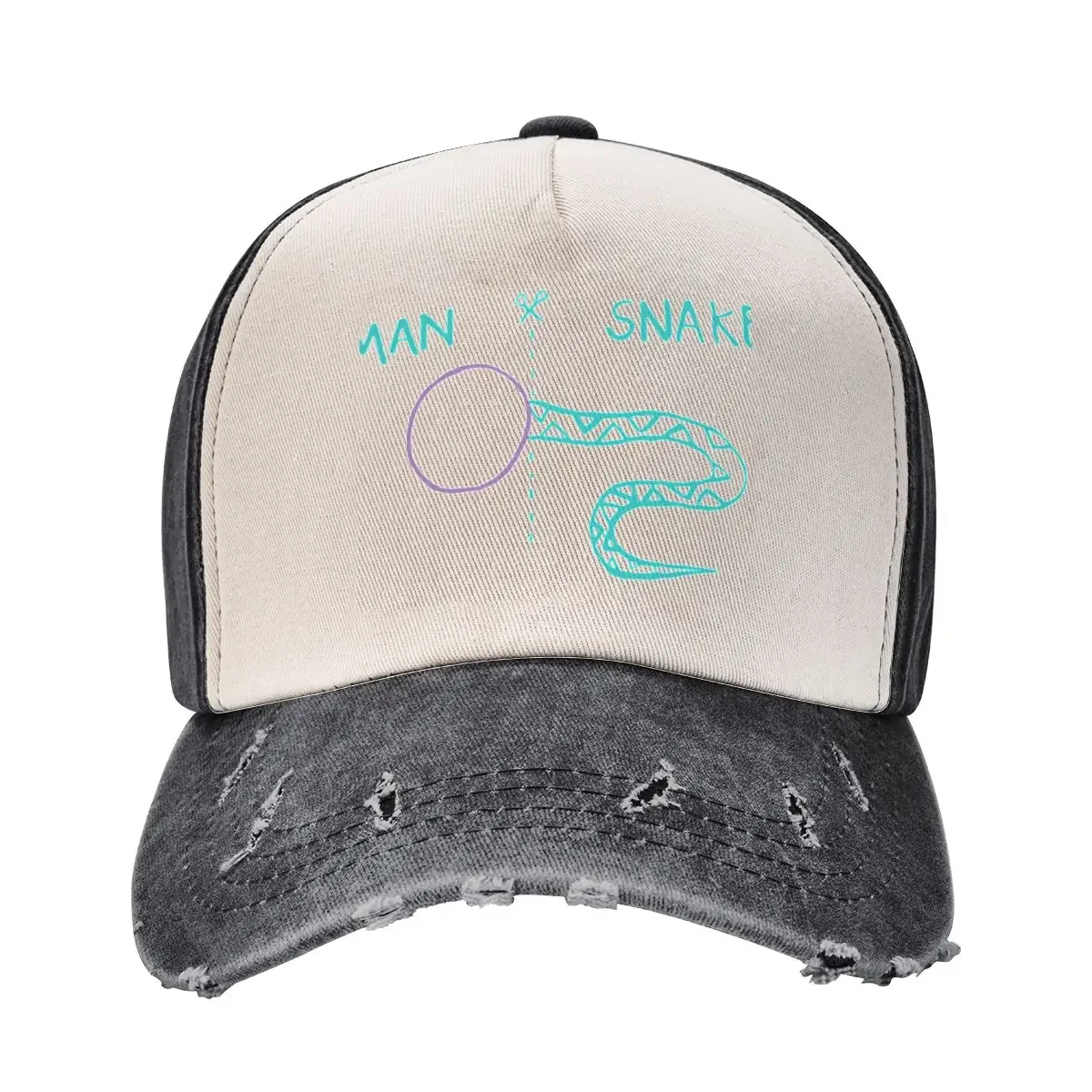 Man Snake Mutant Baseball Cap Thermal Visor Hat Man Luxury Horse Hat Ladies Men's