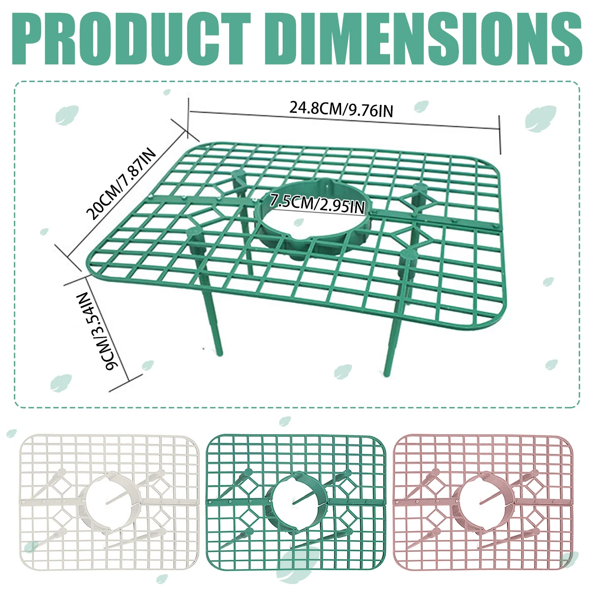 5/10/20Pcs Strawberry Climbing Vine Pillar Brackets Square Plant Protection Holder Stand Fruit Rack Garden Balcony Tools