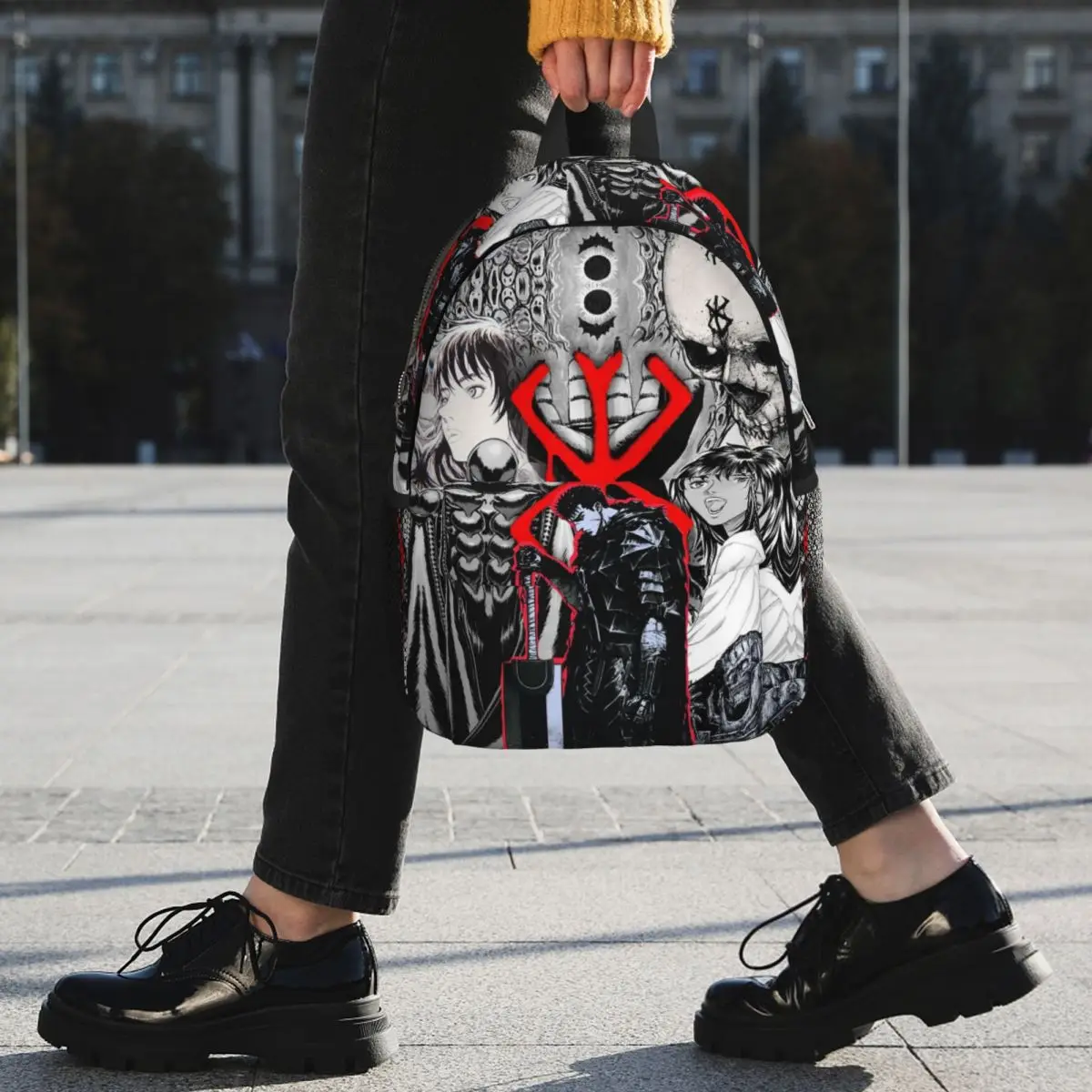 Berserk التضحية علامة شيطان السيف وحقيبة الظهر السحرية رائجة البيع Daypack بنين بنات BookBag حقائب كتف للرجال والنساء حقيبة مدرسية